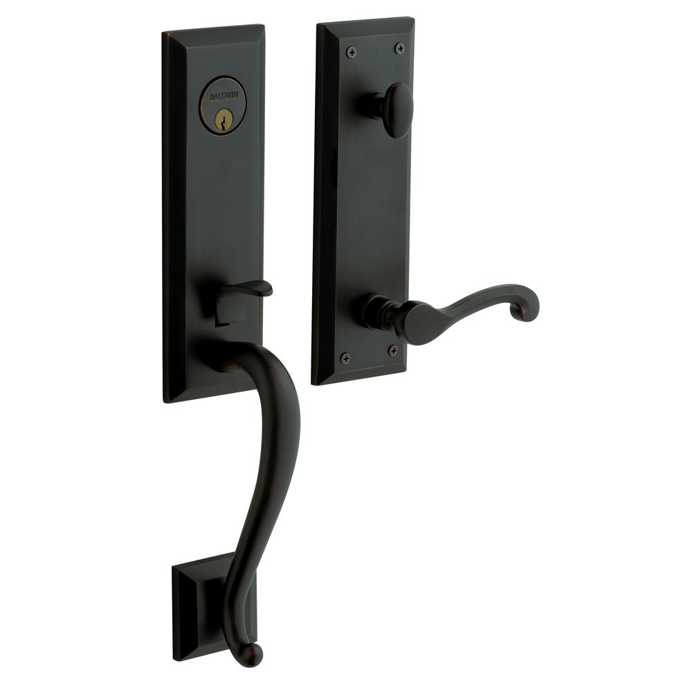 Baldwin Stonegate Emergency Egress Left Hand Single Cylinder Tubular Handleset Baldwin Estate