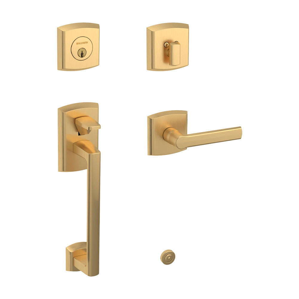 Baldwin Soho Sectional Left Hand Single Cylinder Tubular Handleset Baldwin Estate