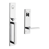 Baldwin Minneapolis Full Escutcheon Single Cylinder Entry Tubular Handleset with 5162 Lever