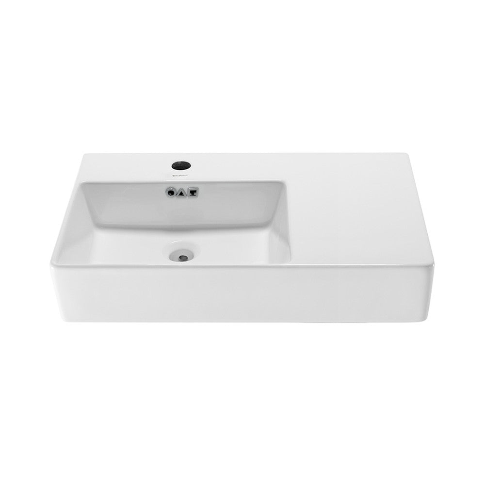 Swiss Madison St. Tropez 30" Rectangle Wall-Mounted Sink