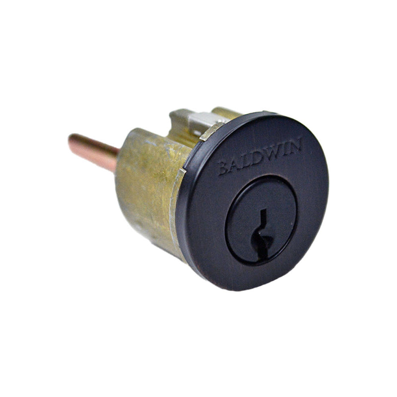 Baldwin Reserve Single Cylinder Deadbolt Cylinder C Keyway with Housing and 2 Keys Baldwin Reserve