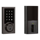 Kwikset Z-Wave ZW500 Enabled Contemporary Smartcode Touchscreen Deadbolt with RCAL Latch and RCS Strike Kwikset