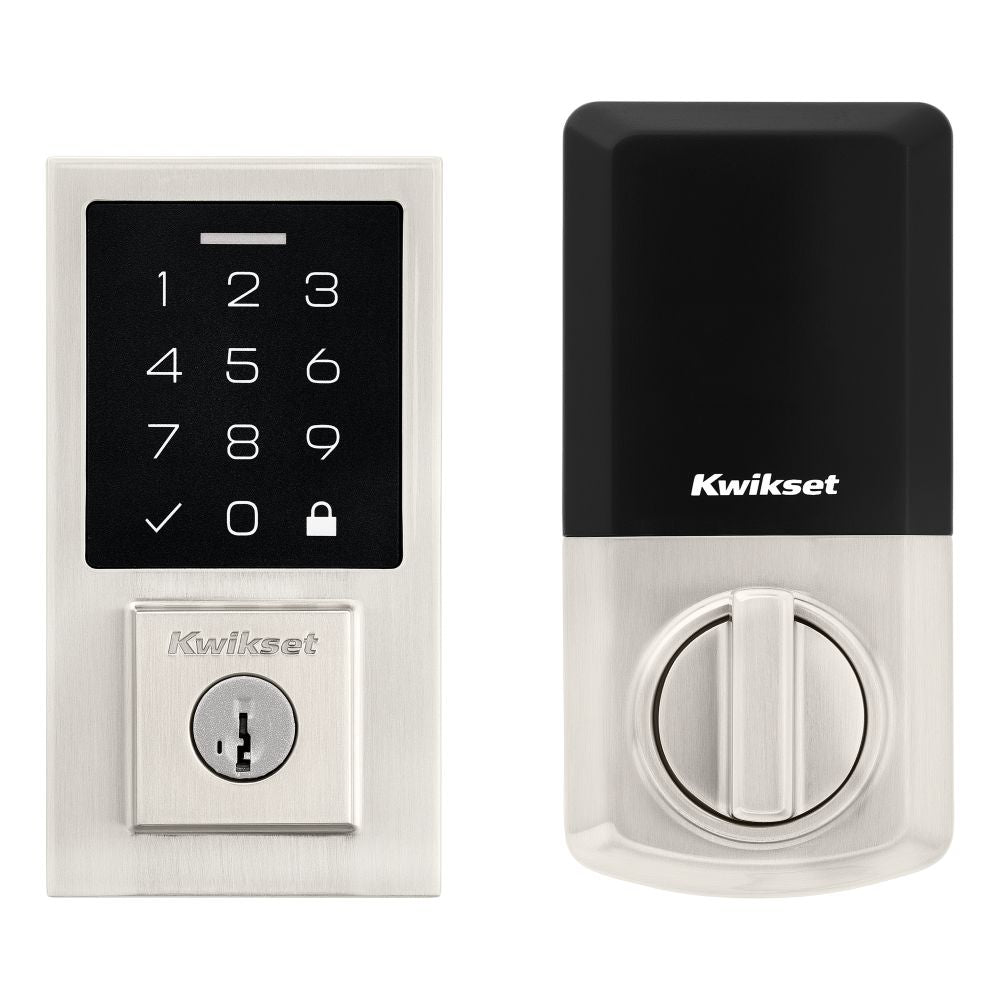 Kwikset Contemporary SmartCode Touchpad Electronic Deadbolt SmartKey