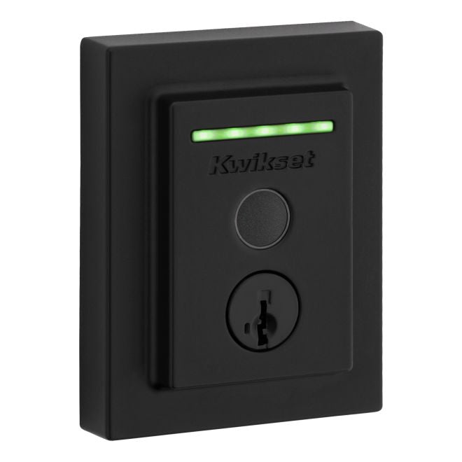 Kwikset Halo Touch Contemporary Fingerprint Deadbolt with Built-in Wifi and SmartKey Backup Kwikset