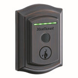 Kwikset Halo Touch Traditional Fingerprint Deadbolt with Built-in Wifi and SmartKey Backup Kwikset
