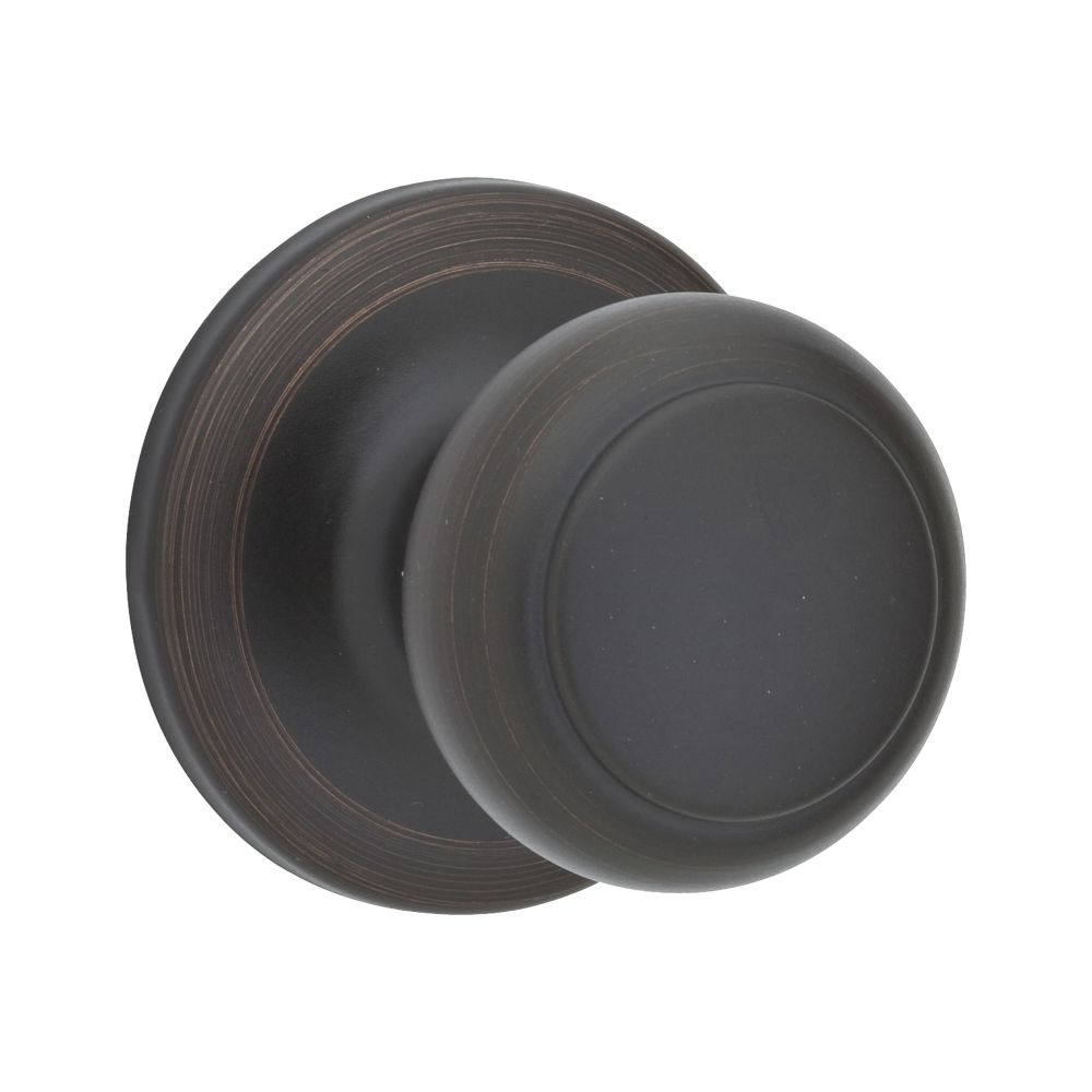 Kwikset Cove Knob Interior Single Cylinder Handleset Trim for Both 800 and 687 Series Handlesets Kwikset