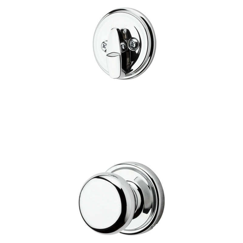 Kwikset Hancock Knob Interior Single Cylinder Handleset Trim for Both 800 and 687 Series Handlesets Kwikset