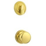 Kwikset Hancock Knob Interior Single Cylinder Handleset Trim for Both 800 and 687 Series Handlesets Kwikset