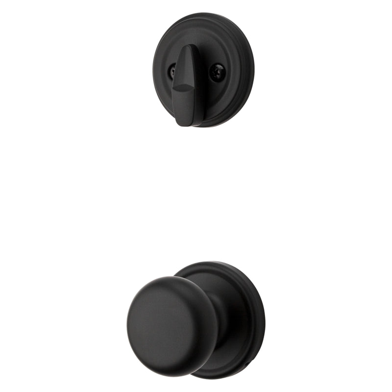 Kwikset Hancock Knob Interior Single Cylinder Handleset Trim for Both 800 and 687 Series Handlesets