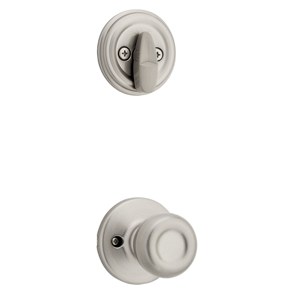 Kwikset Tylo Knob Interior Single Cylinder Handleset Trim for Both 800 and 687 Series Handlesets Kwikset
