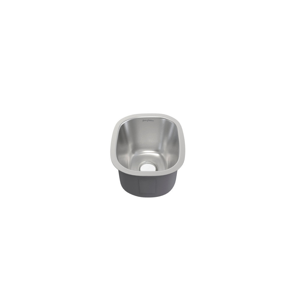 Swiss Madison Toulouse 13 x 15 Stainless Steel Single Basin Undermount Kitchen Sink Swiss Madison