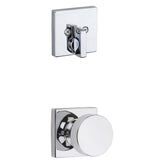 Kwikset Pismo Knob Trim with Square Rose Single Cylinder Interior Kwikset