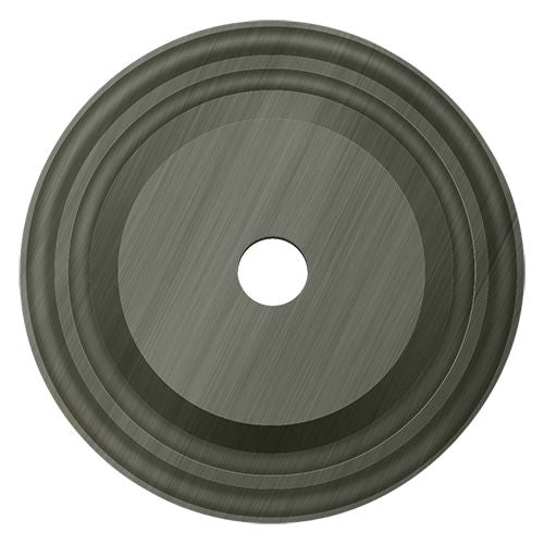 Deltana Base Plate for Knobs; 1-1/2" Diameter; Deltana