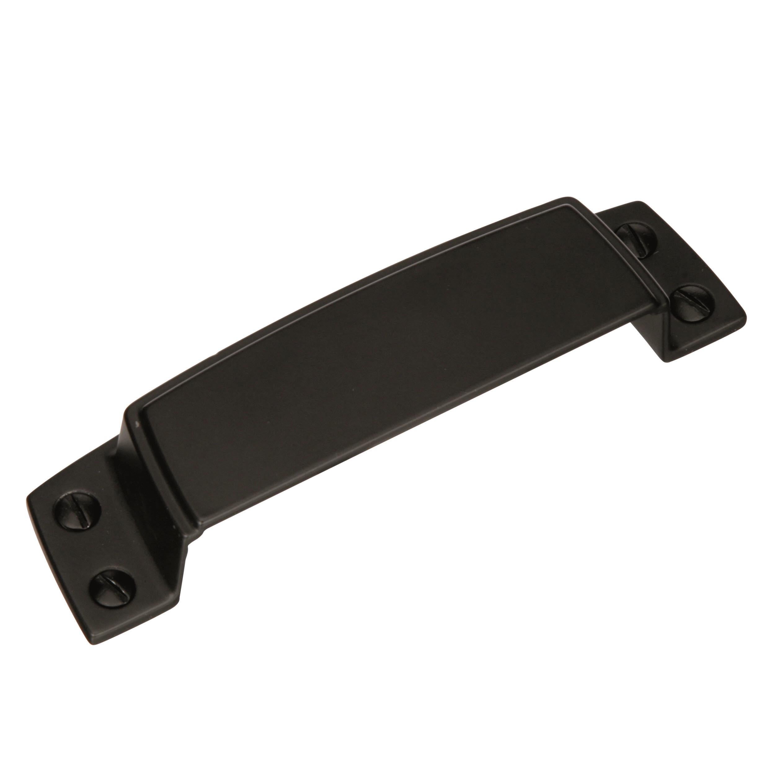 Amerock Highland Ridge 3-1/2 in (89 mm) Center-to-Center Cup Pull - 55318 Amerock