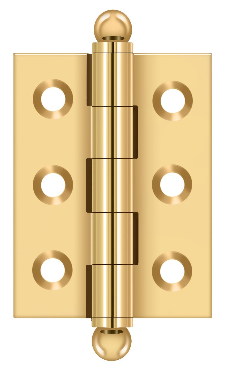 Deltana 2" x 1-1/2" Hinge; with Ball Tips; Deltana