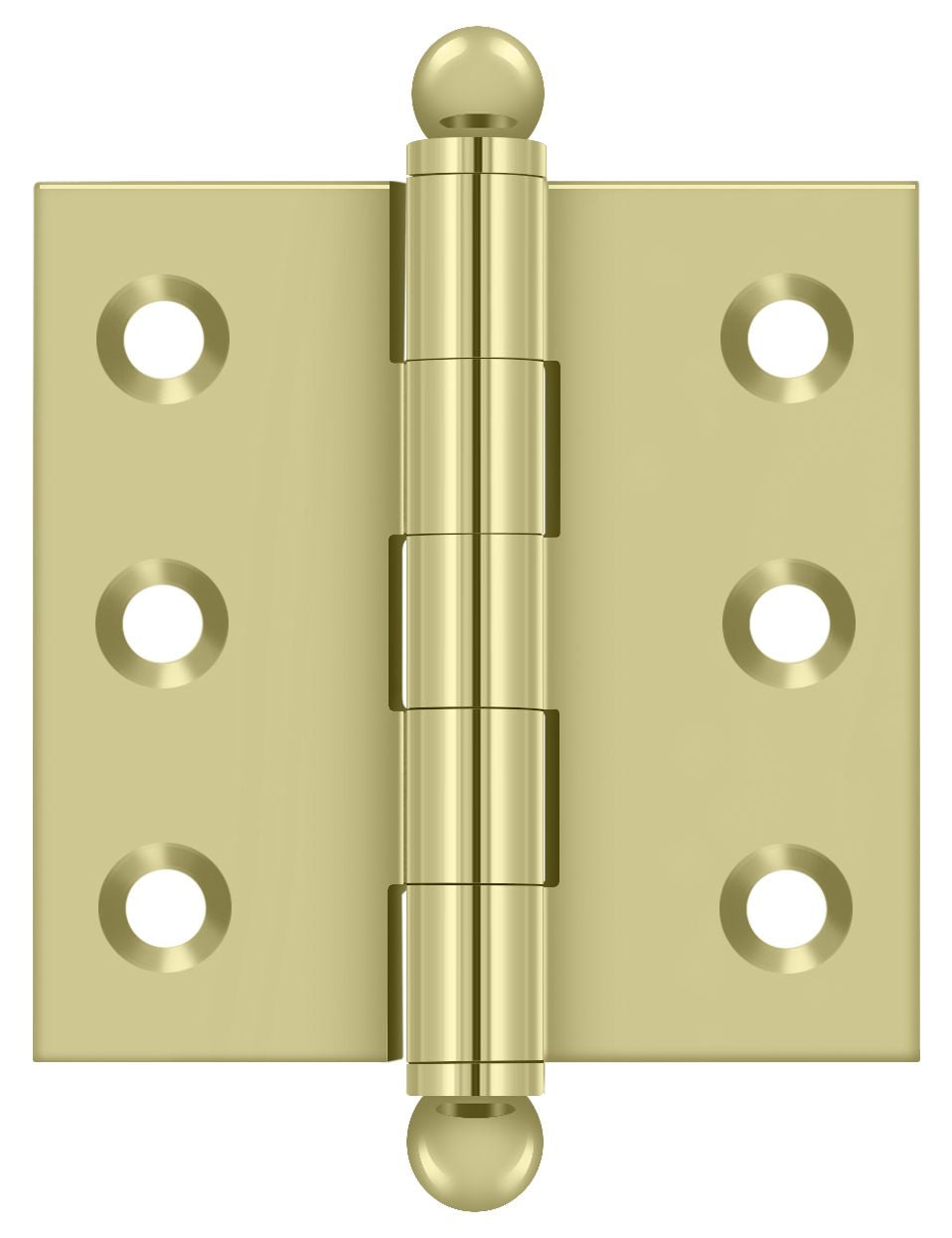 Deltana 2" x 2" Hinge; with Ball Tips; Deltana