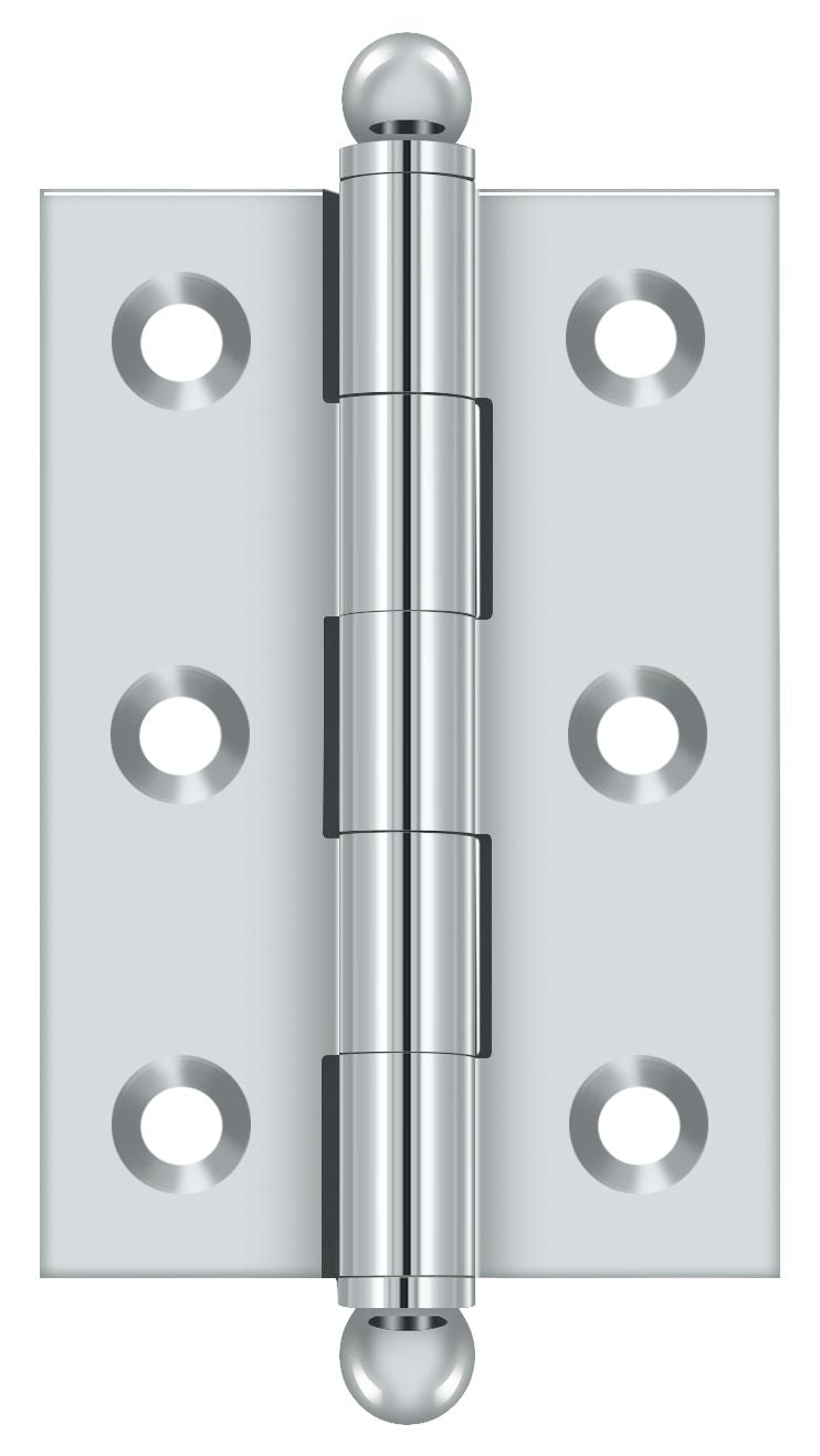 Deltana 2-1/2" x 1-11/16" Hinge; with Ball Tips; Deltana