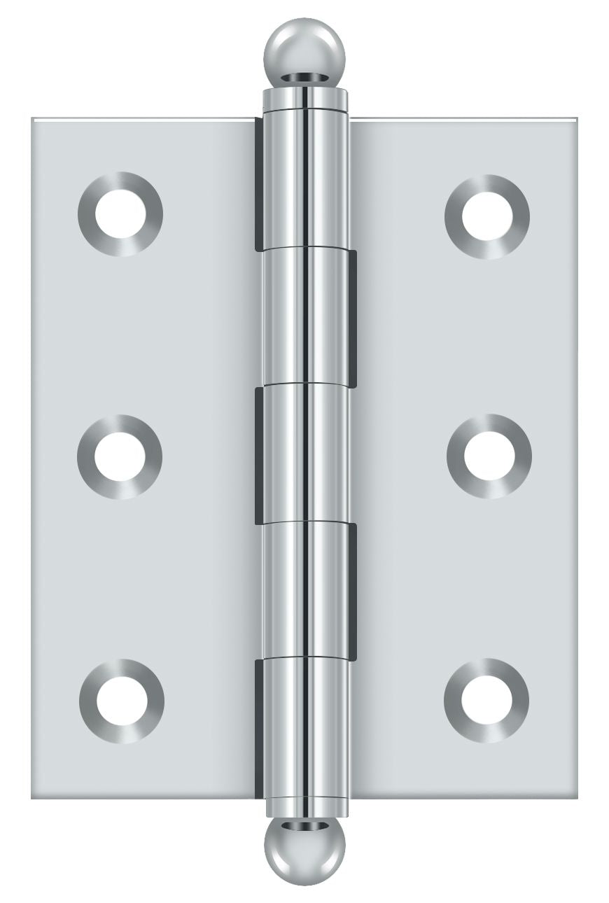 Deltana 2-1/2" x 2" Hinge; with Ball Tips; Deltana