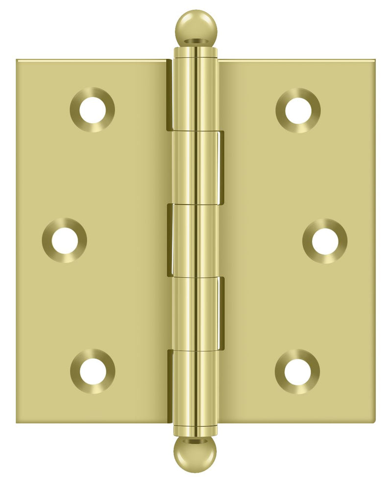 Deltana 2-1/2" x 2-1/2" Hinge; with Ball Tips; Deltana