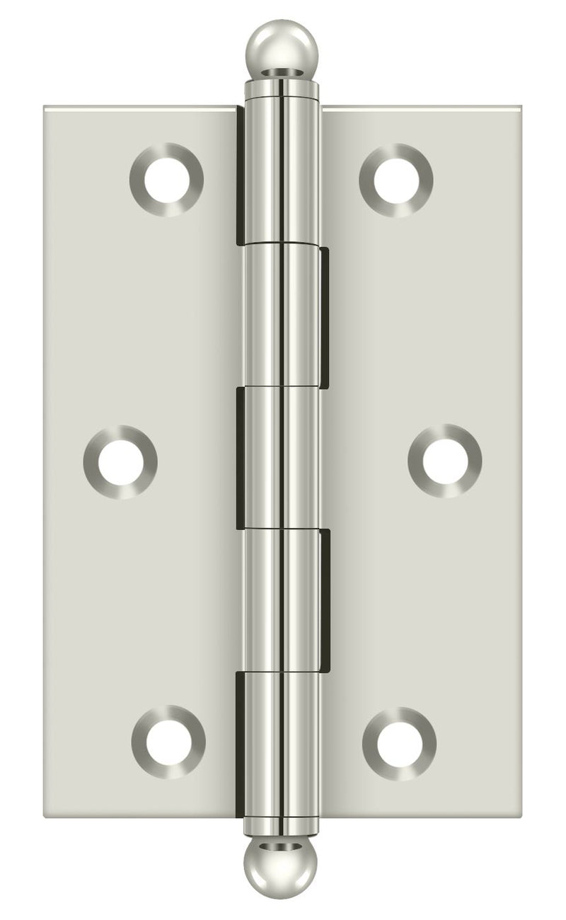 Deltana 3" x 2" Hinge; with Ball Tips; Deltana