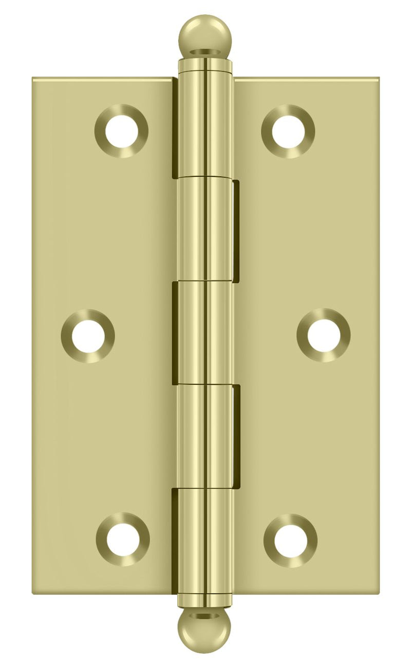 Deltana 3" x 2" Hinge; with Ball Tips; Deltana