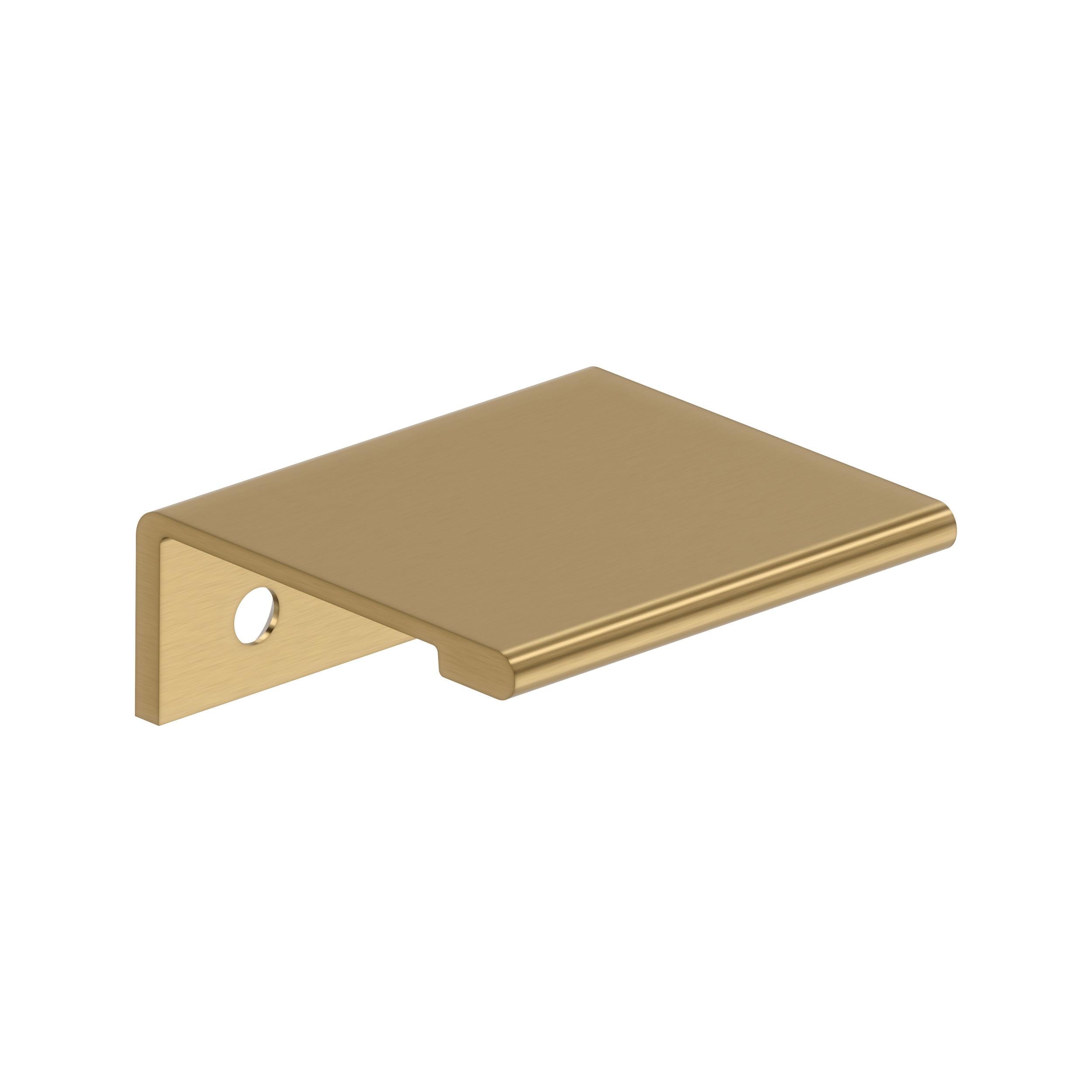 Amerock Streamline II 1-3/4 inch (44mm) Length Edge Pull - 37190 Everyday Basics