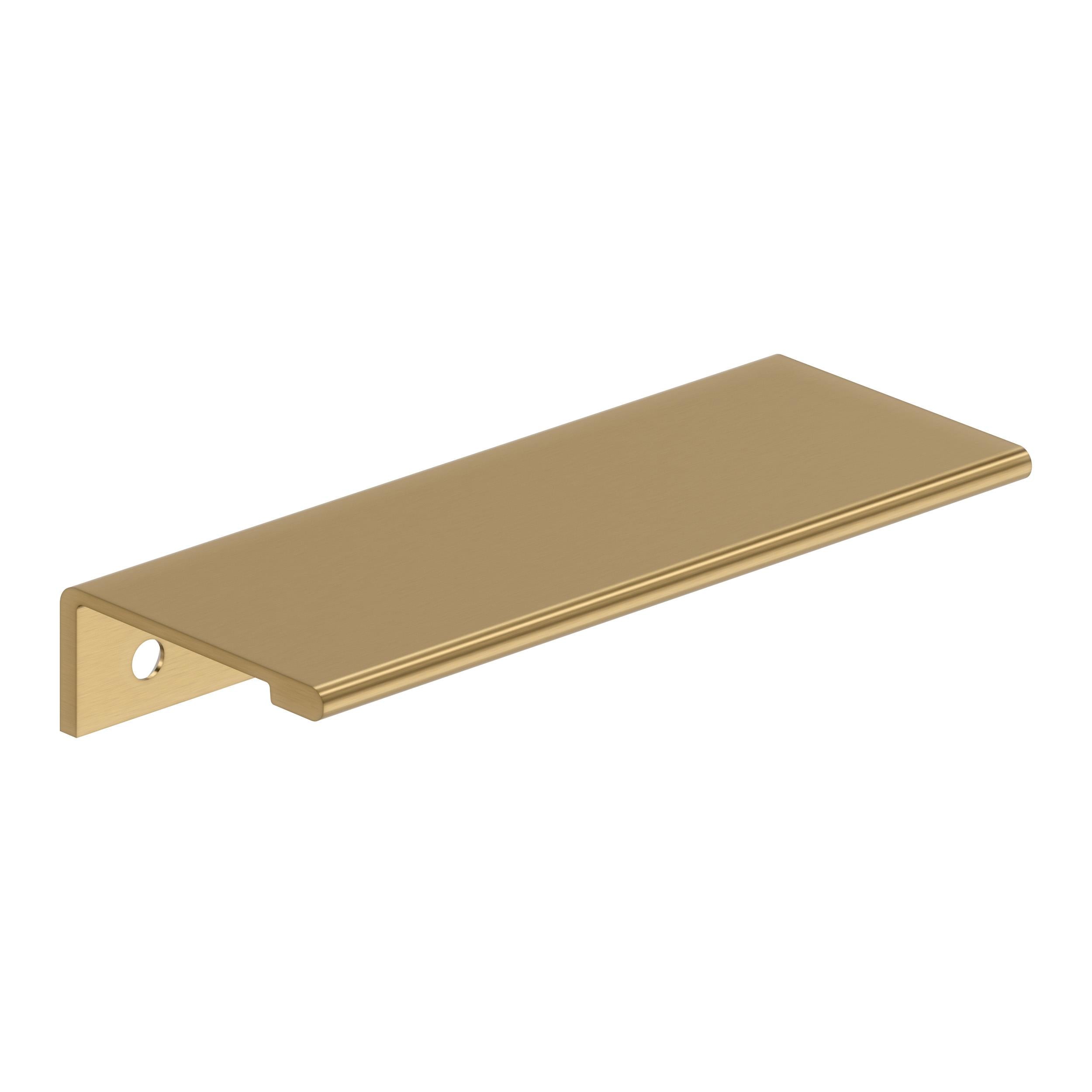 Amerock Streamline II 4 inch (102mm) Length Edge Pull - 37192 Everyday Basics