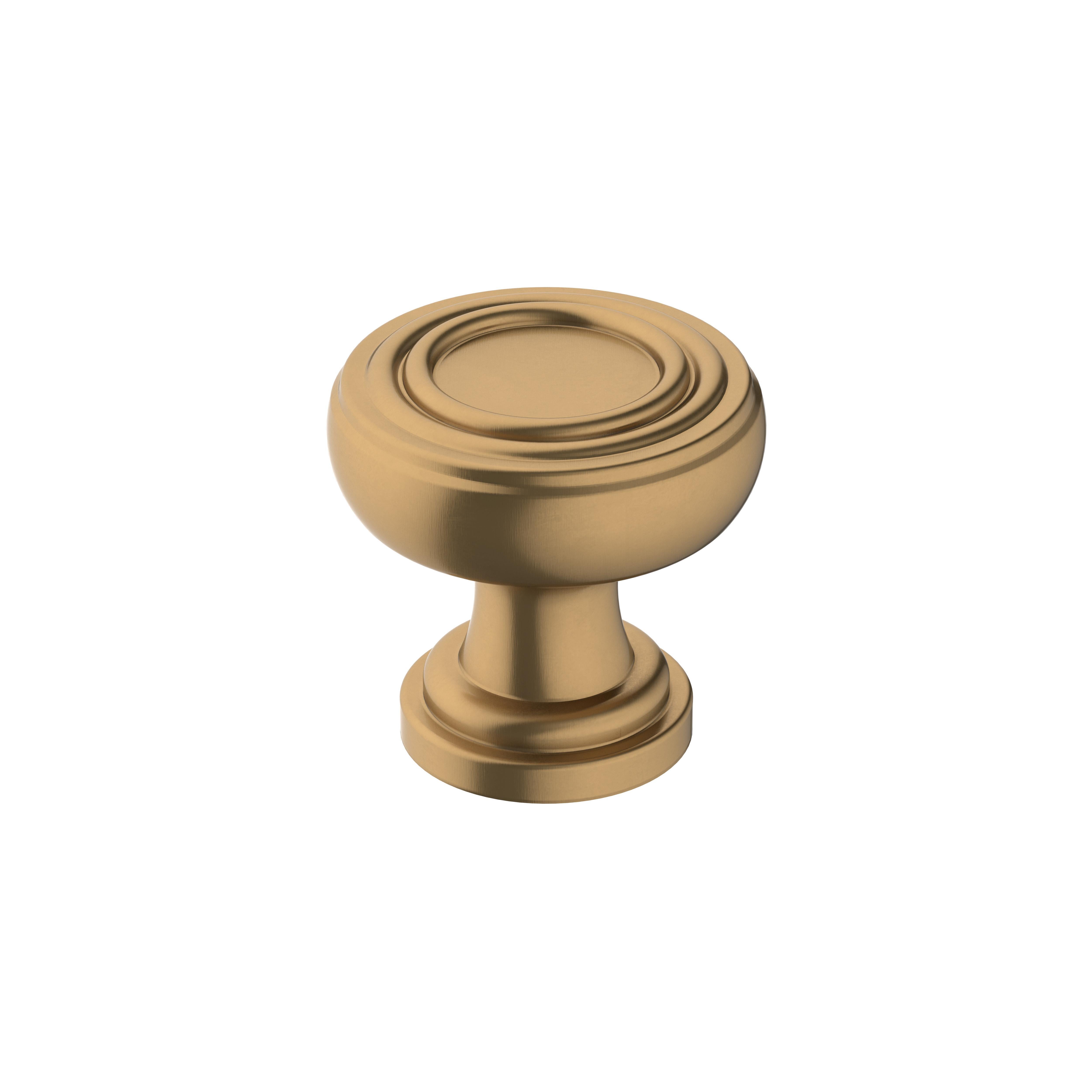 Amerock Ville 1-1/8 in (29 mm) Diameter Cabinet Knob - 36774 Everyday Basics