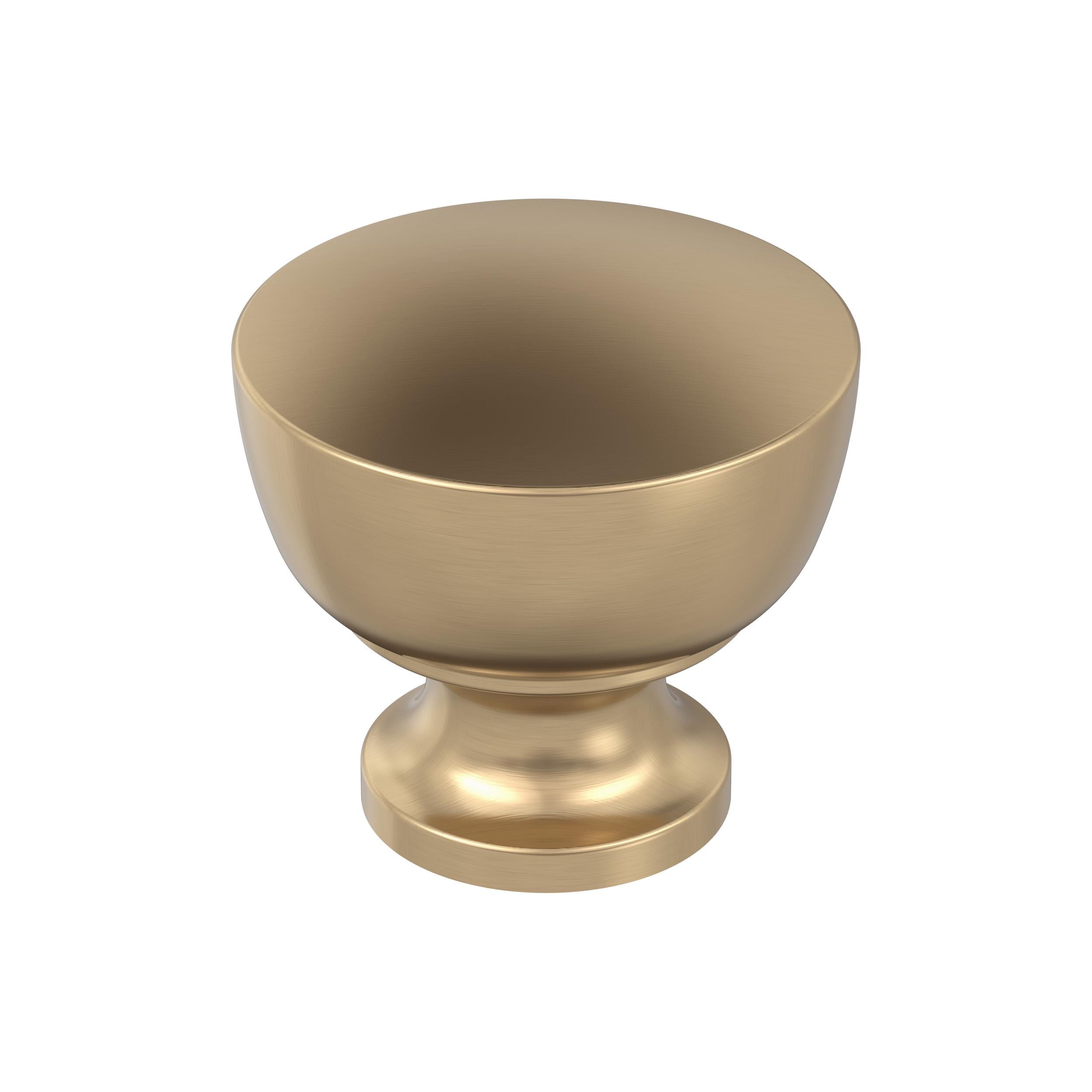 Amerock Chalice 1-1/4 inch (32mm) Diameter Knob - 37022 Everyday Basics