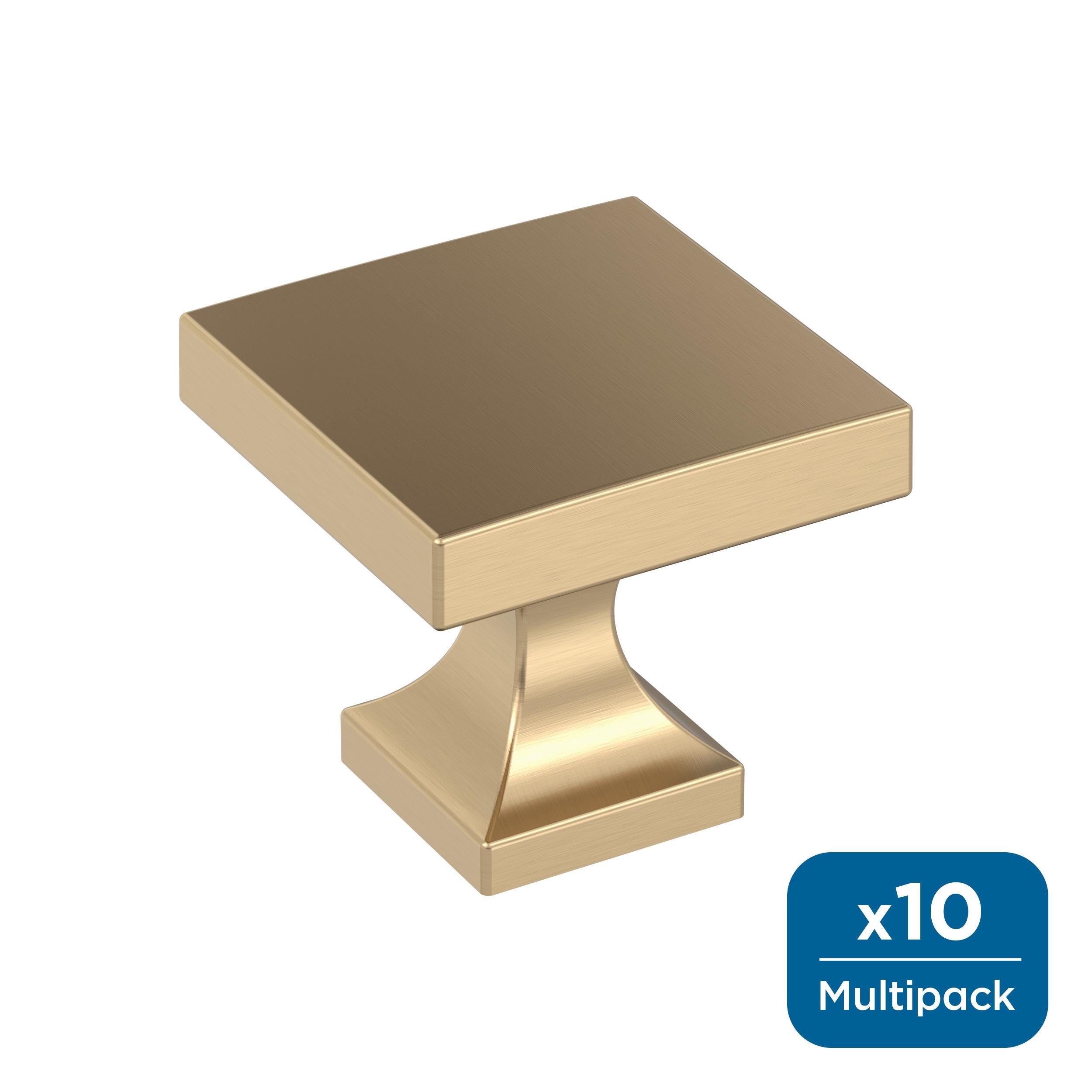 Amerock Pedestal 1-1/16 inch (27mm) Length Knob - 37024 Everyday Basics