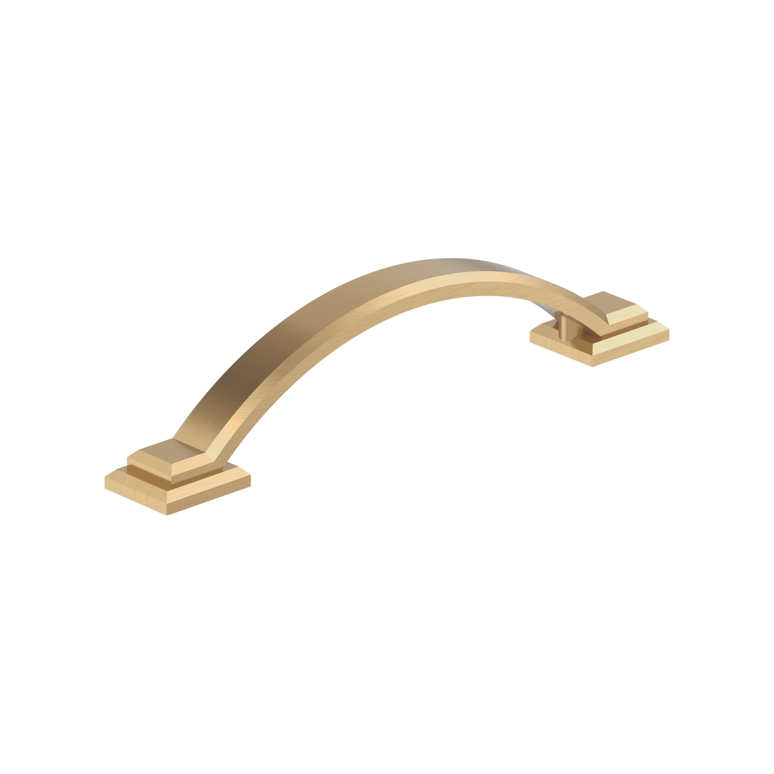 Amerock Sheffield 3-3/4 inch (96mm) Center-to-Center Pull - 37041 Everyday Basics