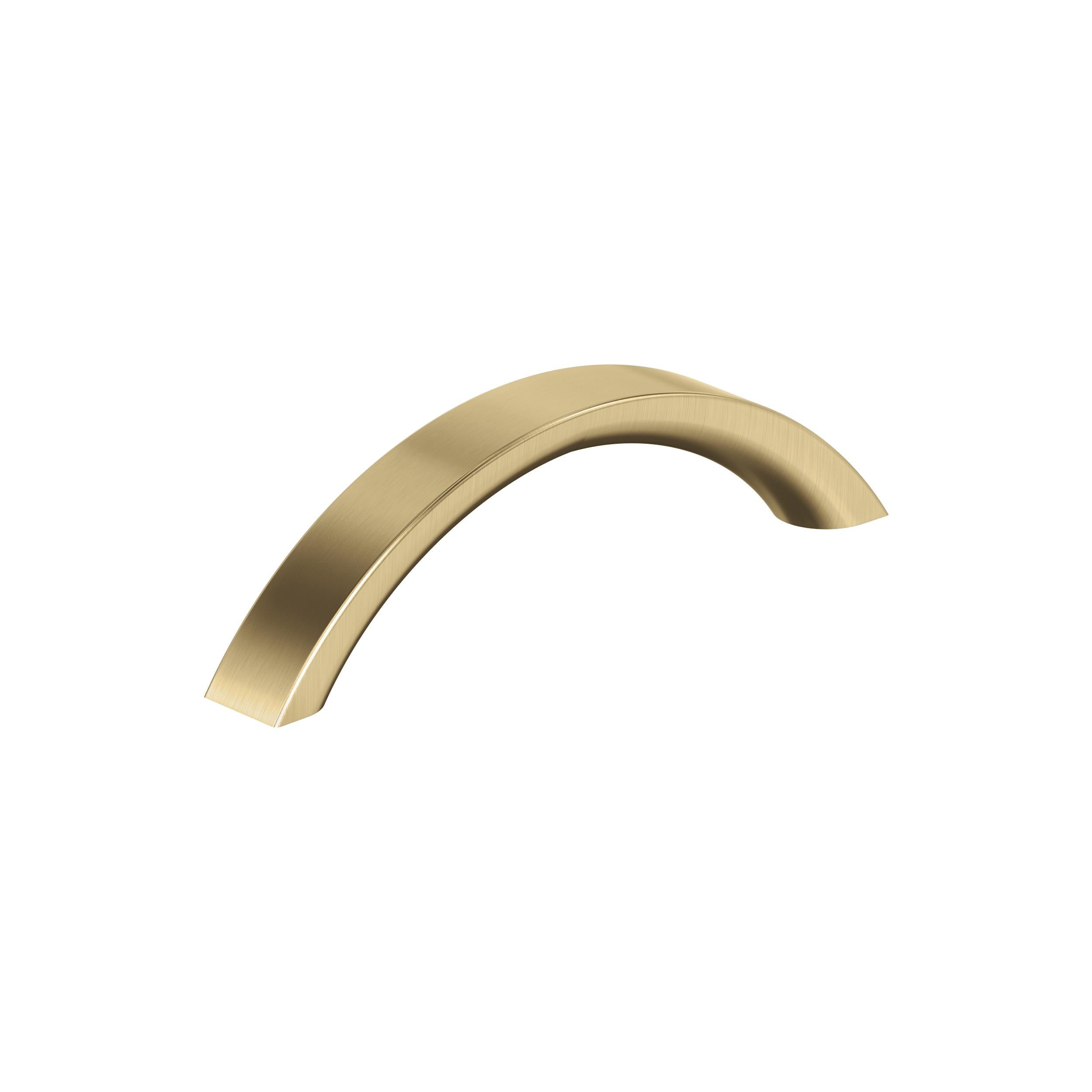 Amerock Parabolic 3-3/4in (96mm) Center-to-Center Cabinet Pull - 37346 Everyday Basics