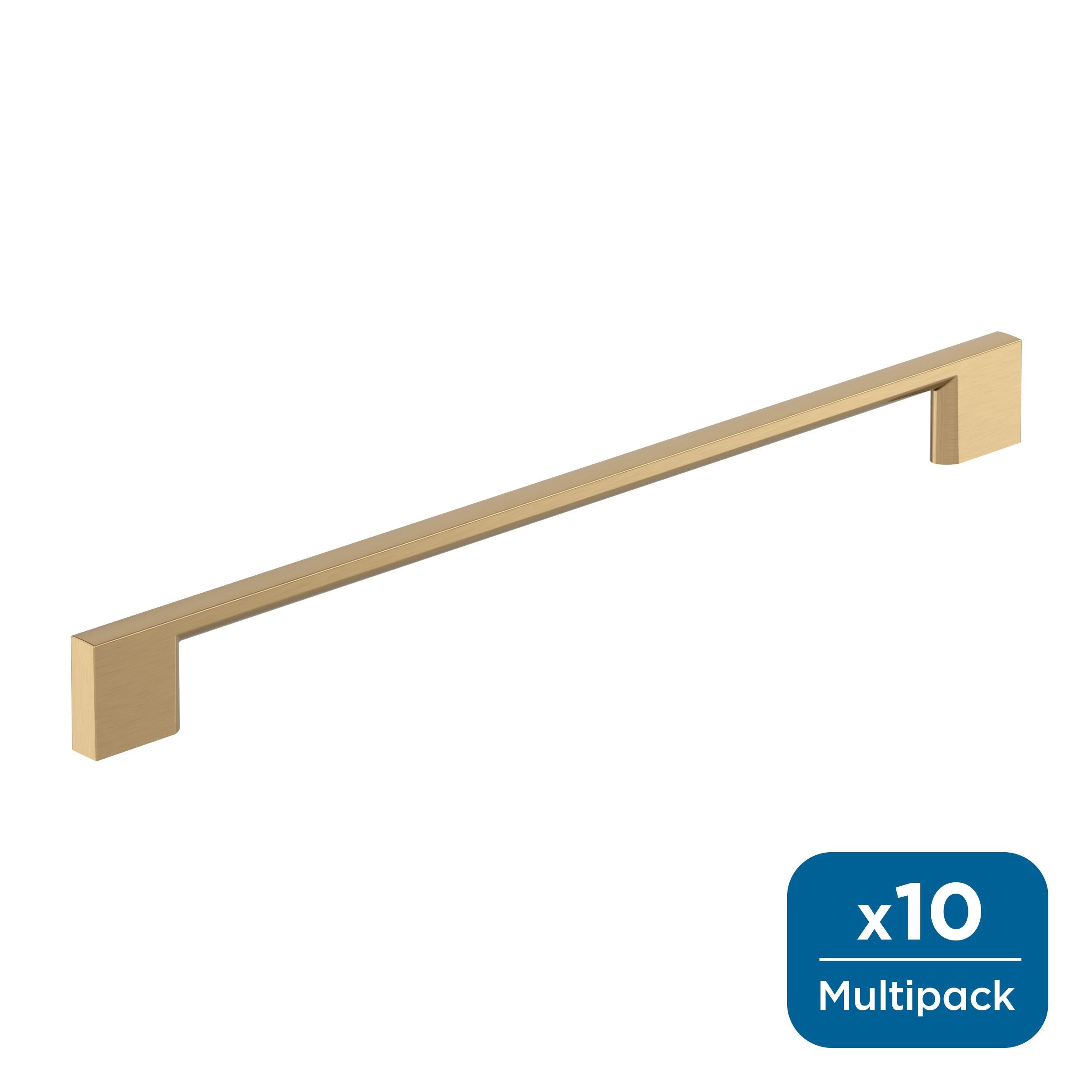 Amerock Cityscape 10-1/16 inch (256mm) Center-to-Center Pull - 37135 Everyday Basics