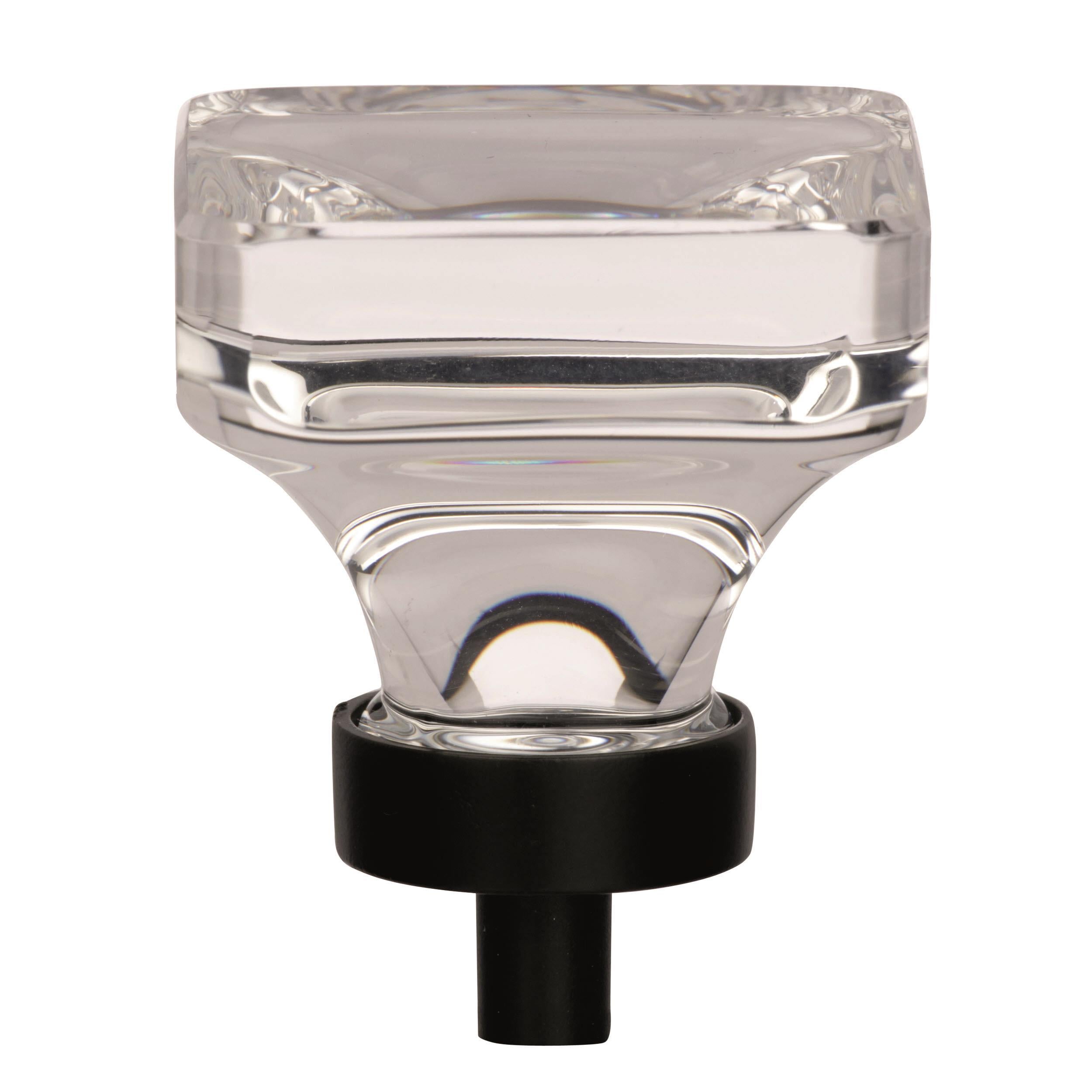 Amerock Glacio 1-3/8 in (35 mm) Length Knob - 36653 Amerock