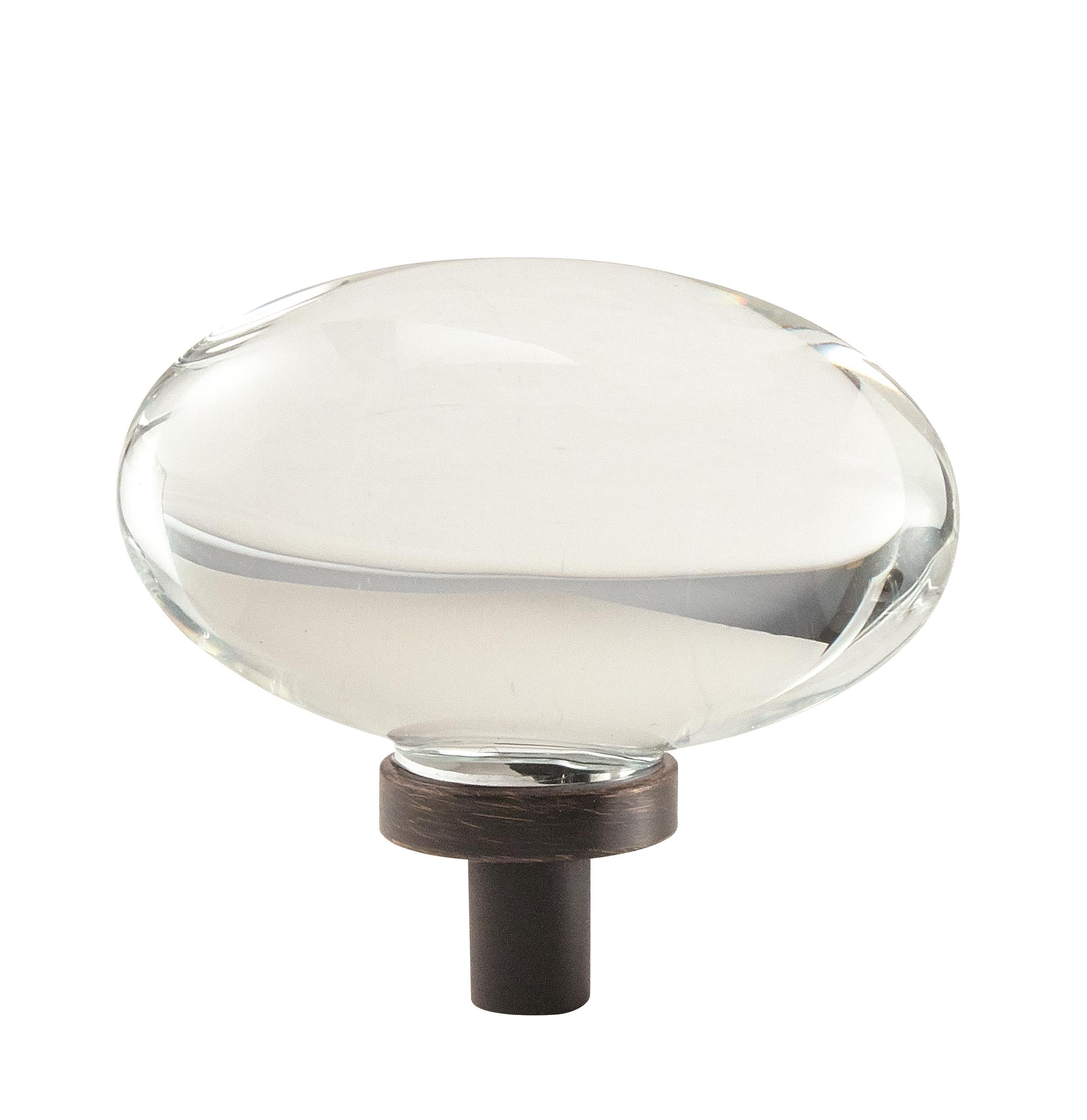 Amerock Glacio 1-3/4 in (44 mm) Length Knob - 36651 Amerock