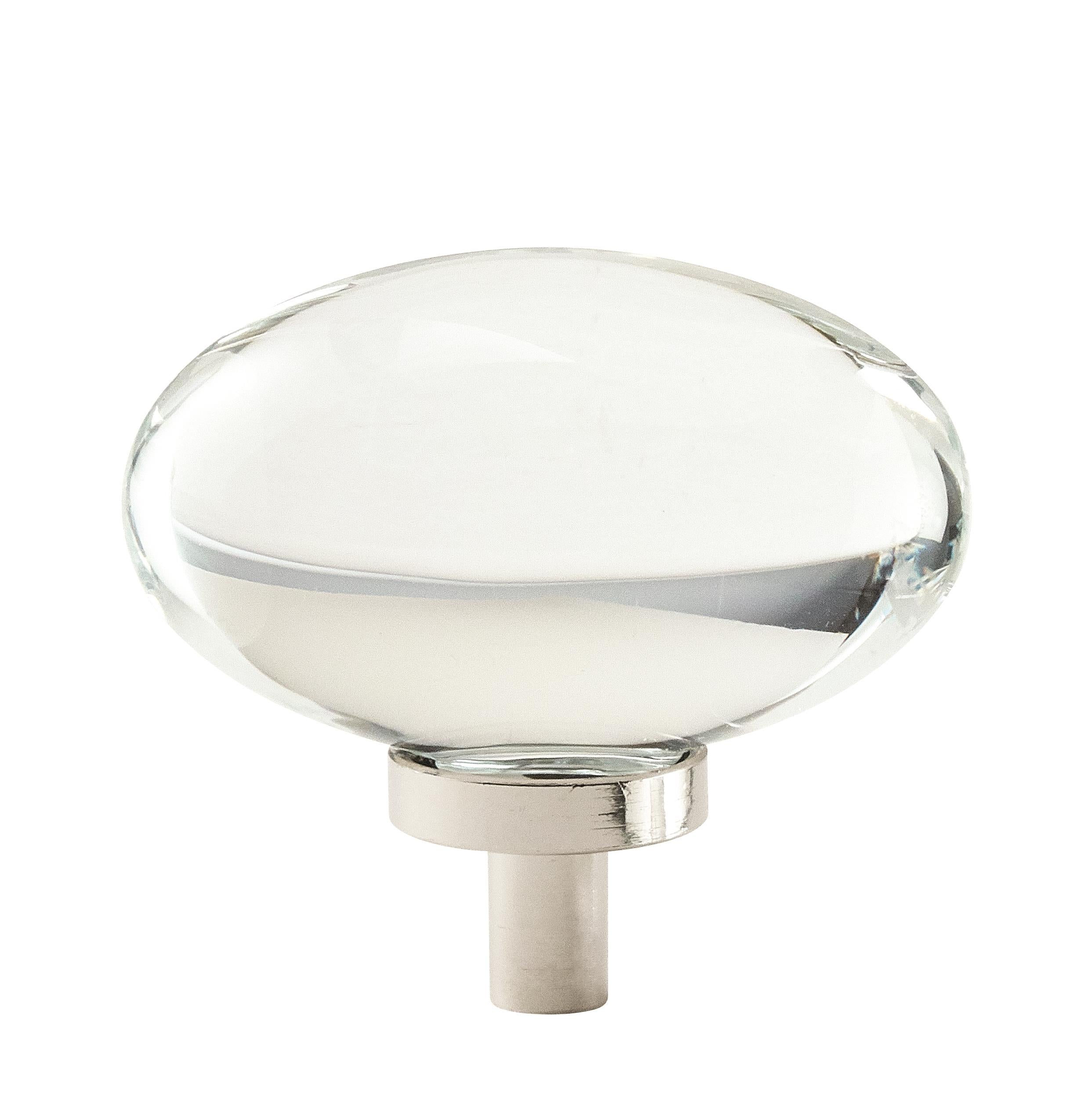 Amerock Glacio 1-3/4 in (44 mm) Length Knob - 36651 Amerock