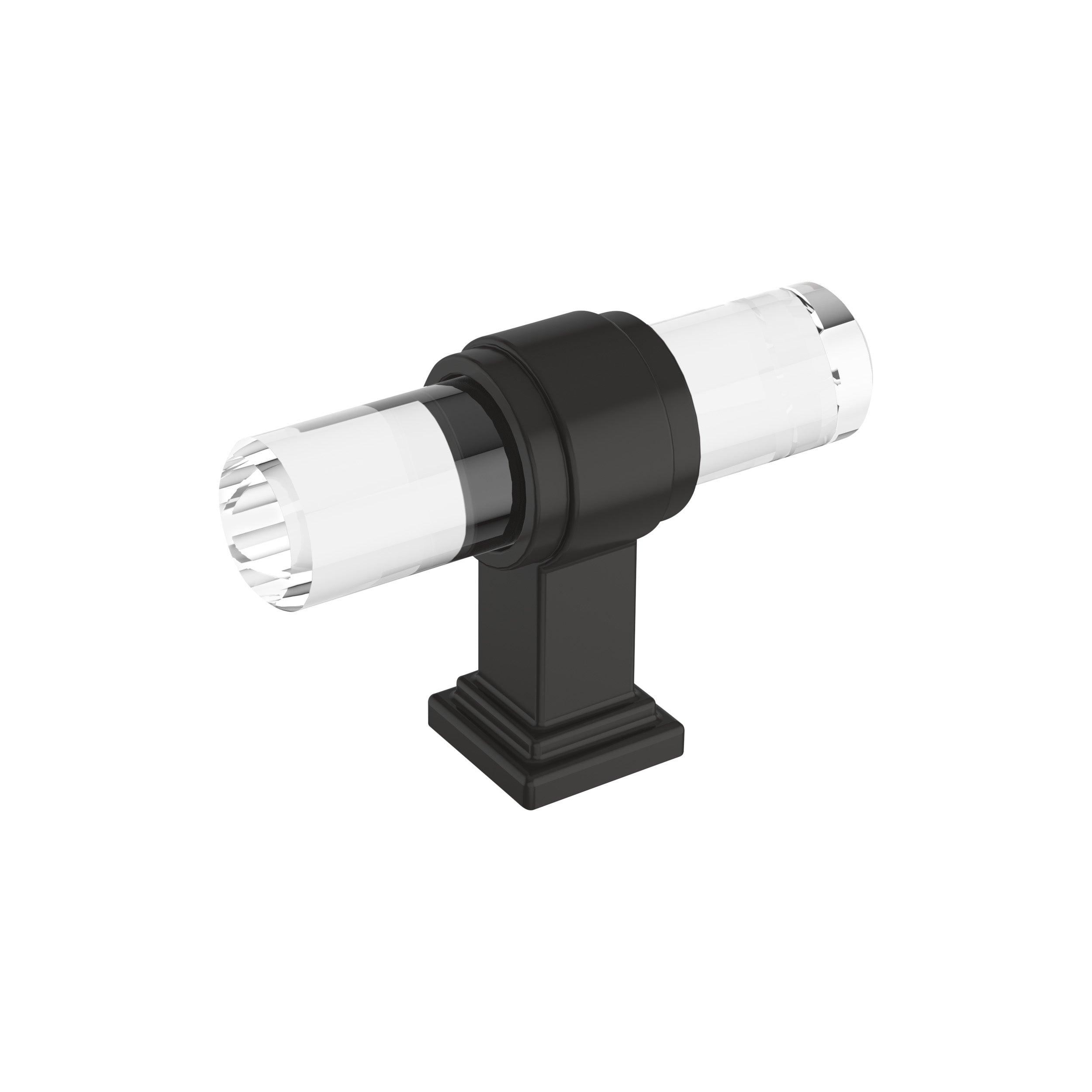 Amerock Glacio 2-1/8 inch (54mm) Length Knob - 36977 Amerock