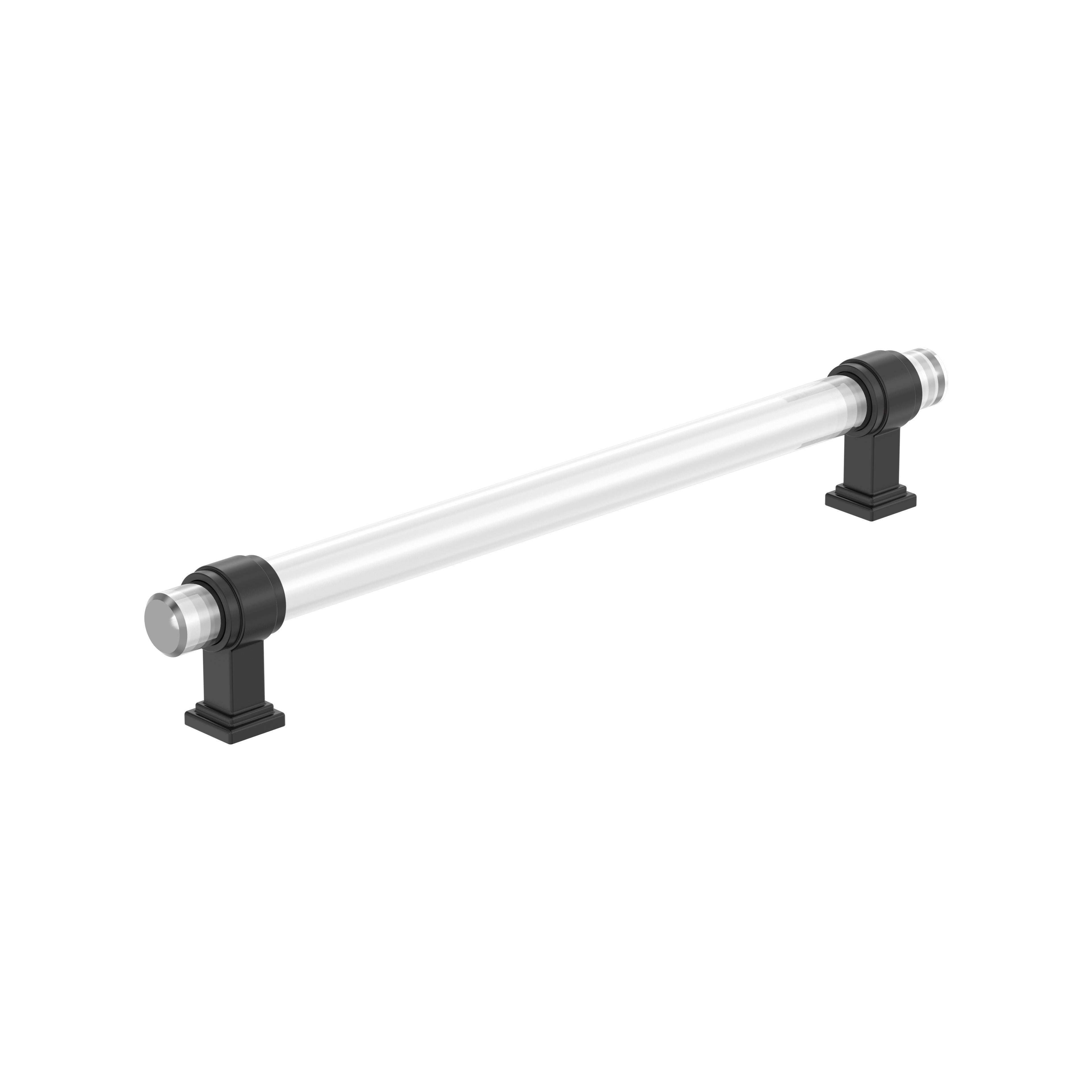 Amerock Glacio 8 in (203 mm) Center-to-Center Cabinet Pull - 36661 Amerock