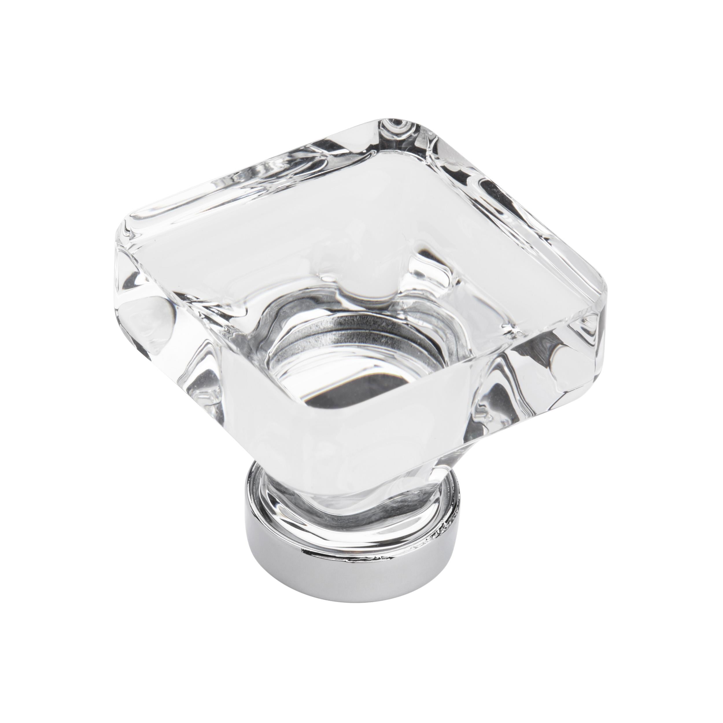 Amerock Glacio 1-3/8 in (35 mm) Length Knob - 36653 Amerock