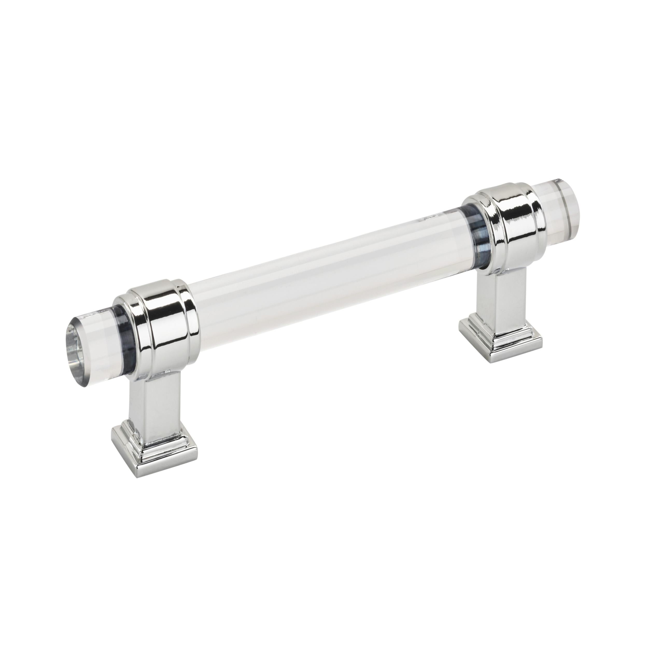 Amerock Glacio 3-3/4 in (96 mm) Center-to-Center Pull - 36654 Amerock