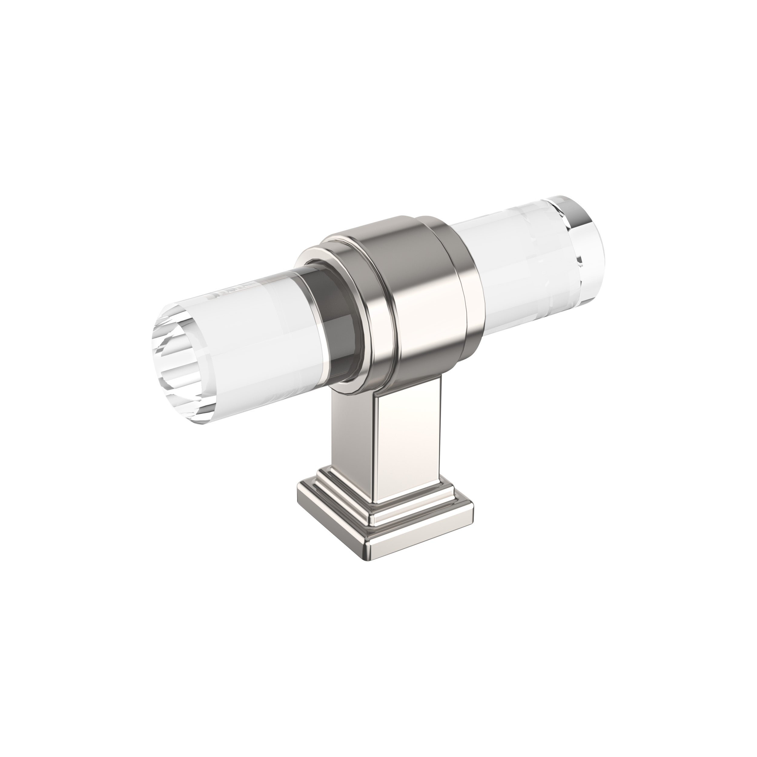 Amerock Glacio 2-1/8 inch (54mm) Length Knob - 36977 Amerock