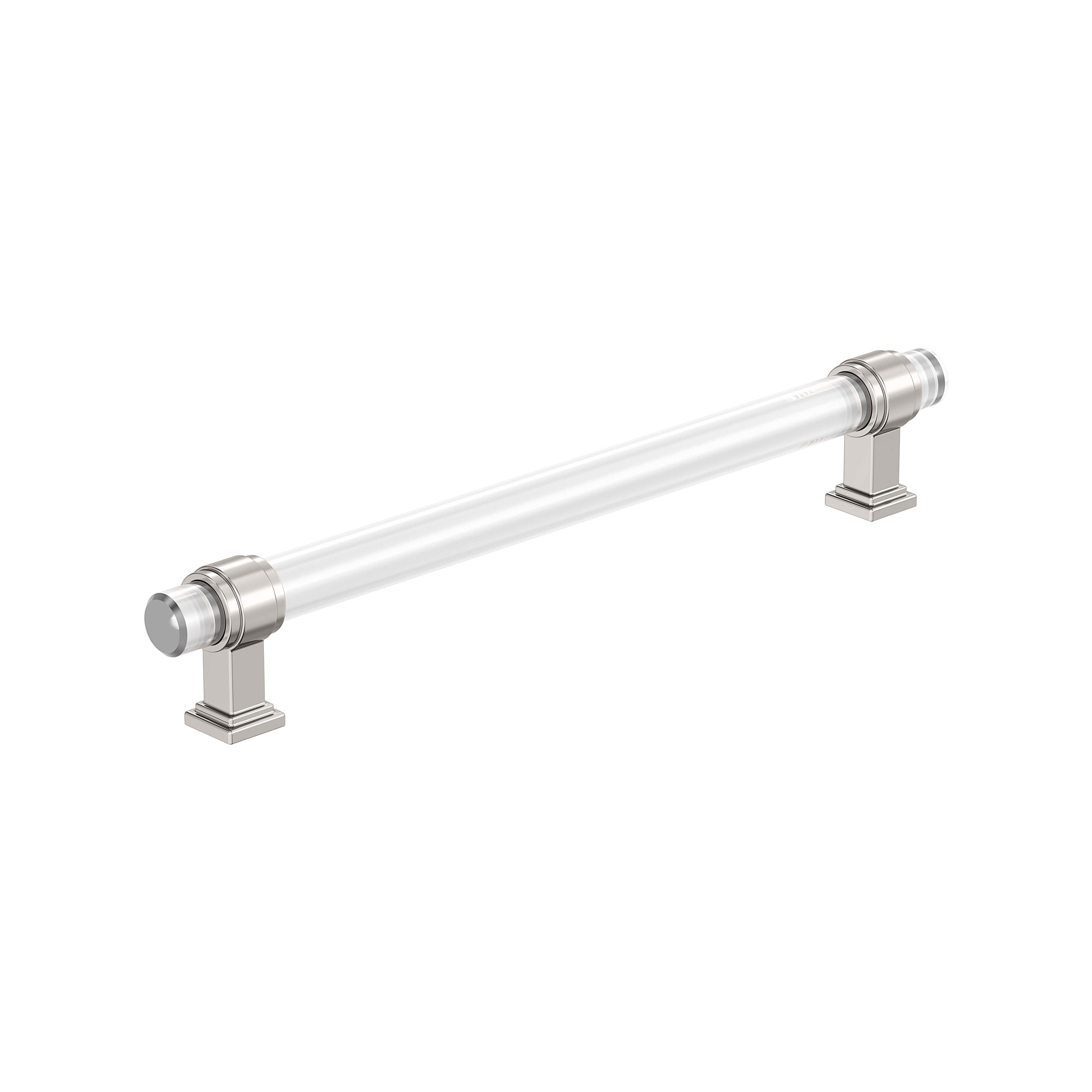 Amerock Glacio 8 in (203 mm) Center-to-Center Cabinet Pull - 36661 Amerock