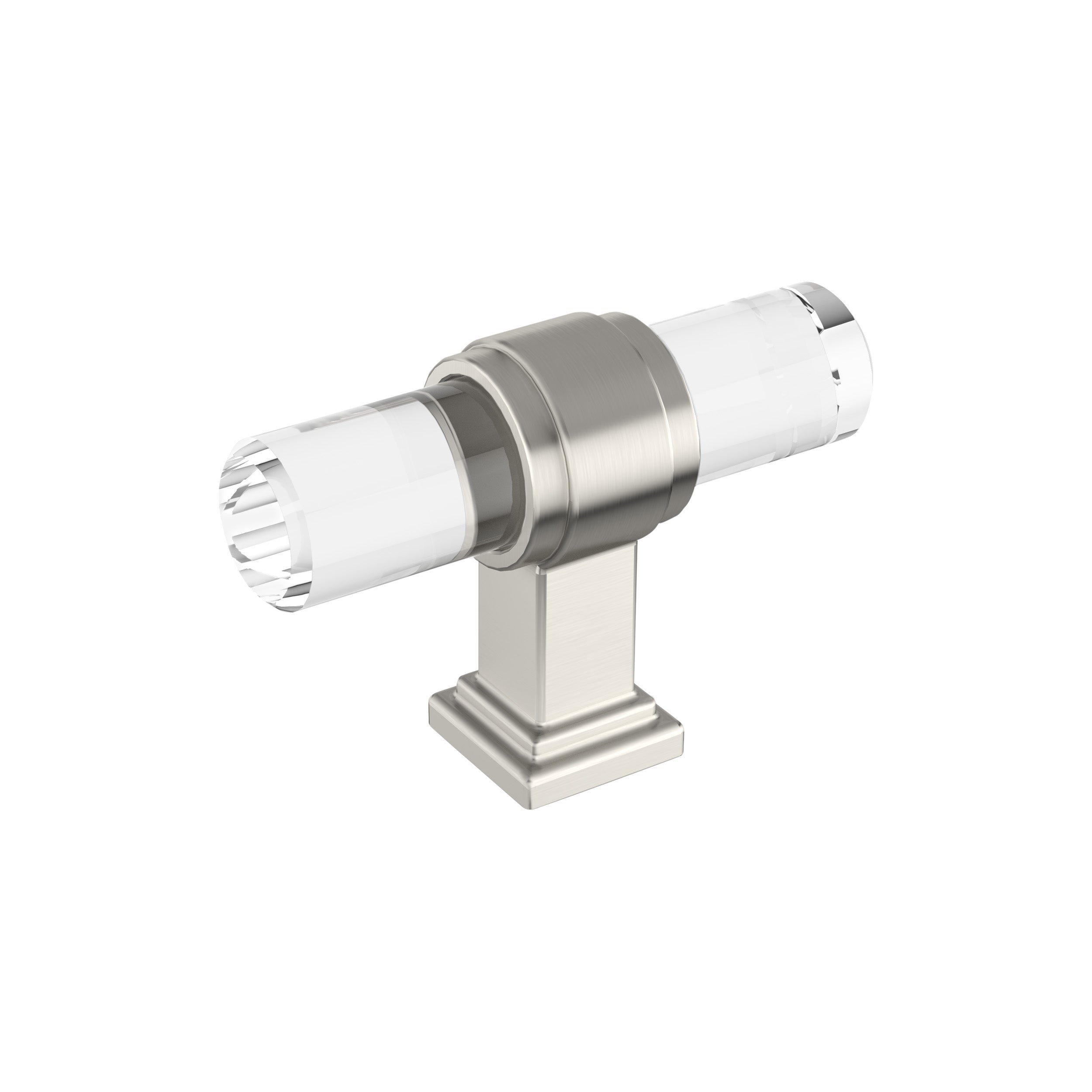 Amerock Glacio 2-1/8 inch (54mm) Length Knob - 36977 Amerock