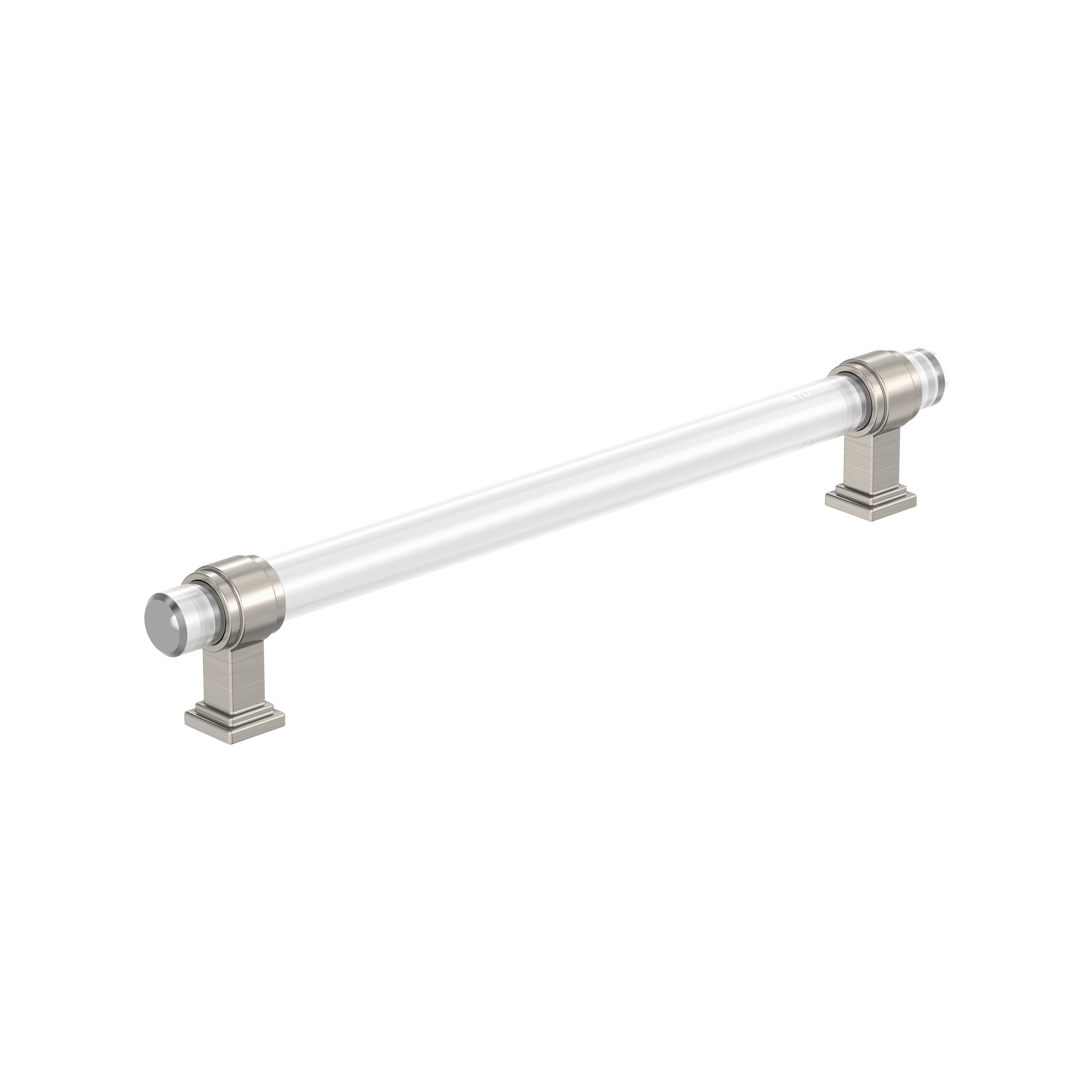 Amerock Glacio 8 in (203 mm) Center-to-Center Cabinet Pull - 36661 Amerock