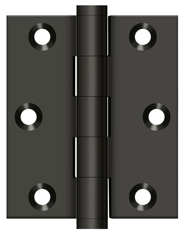 Deltana 3" x 2-1/2" Screen Door Hinge; Deltana