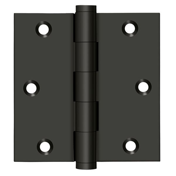Deltana 3-1/2" x 3-1/2" Square Hinge; Residential; Deltana