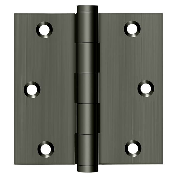 Deltana 3-1/2" x 3-1/2" Square Hinge; Residential; Deltana