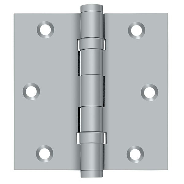 Deltana 3-1/2" x 3-1/2" Square Hinge; Ball Bearings; Deltana