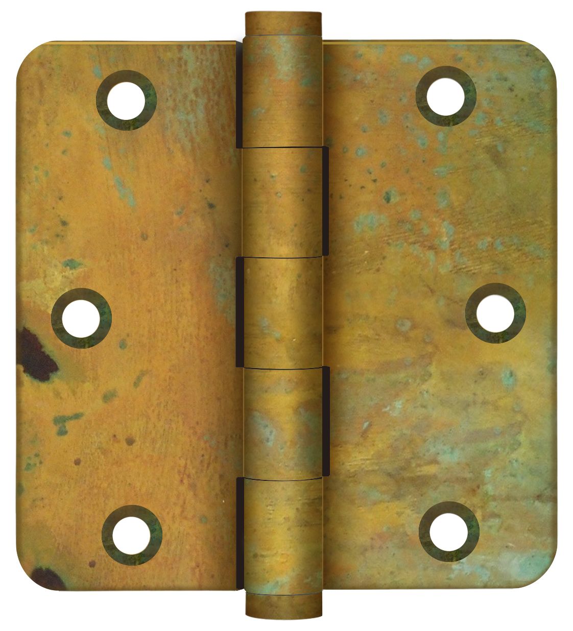 Deltana 3-1/2" x 3-1/2" x 1/4" Radius Hinge; Residential; Deltana