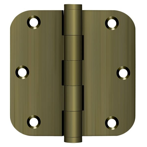 Deltana 3-1/2" x 3-1/2" x 5/8" Radius Hinge; Residential; Deltana
